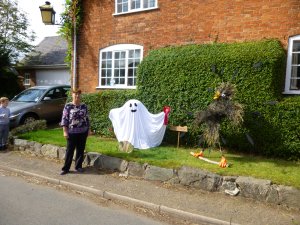 The winning Scarecrow for 2017 'Scare Crow'