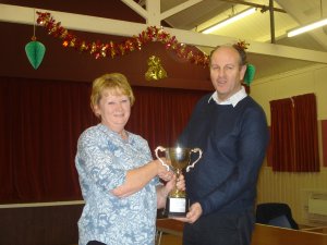 Silver Jubilee Cup awarded to Rachel Allsopp